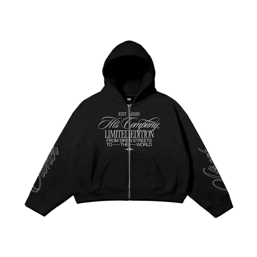 Zip hoodie boxy owner street - HTS