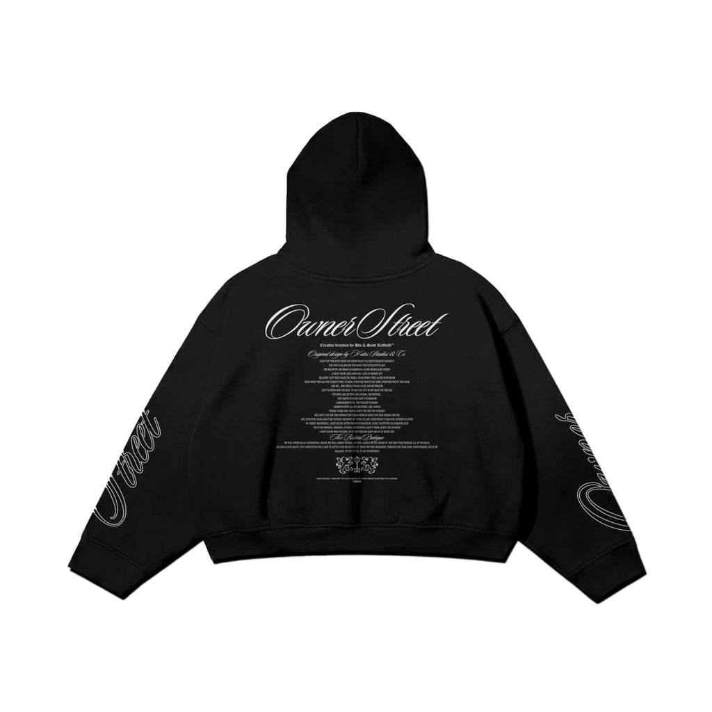 Zip hoodie boxy owner street - HTS