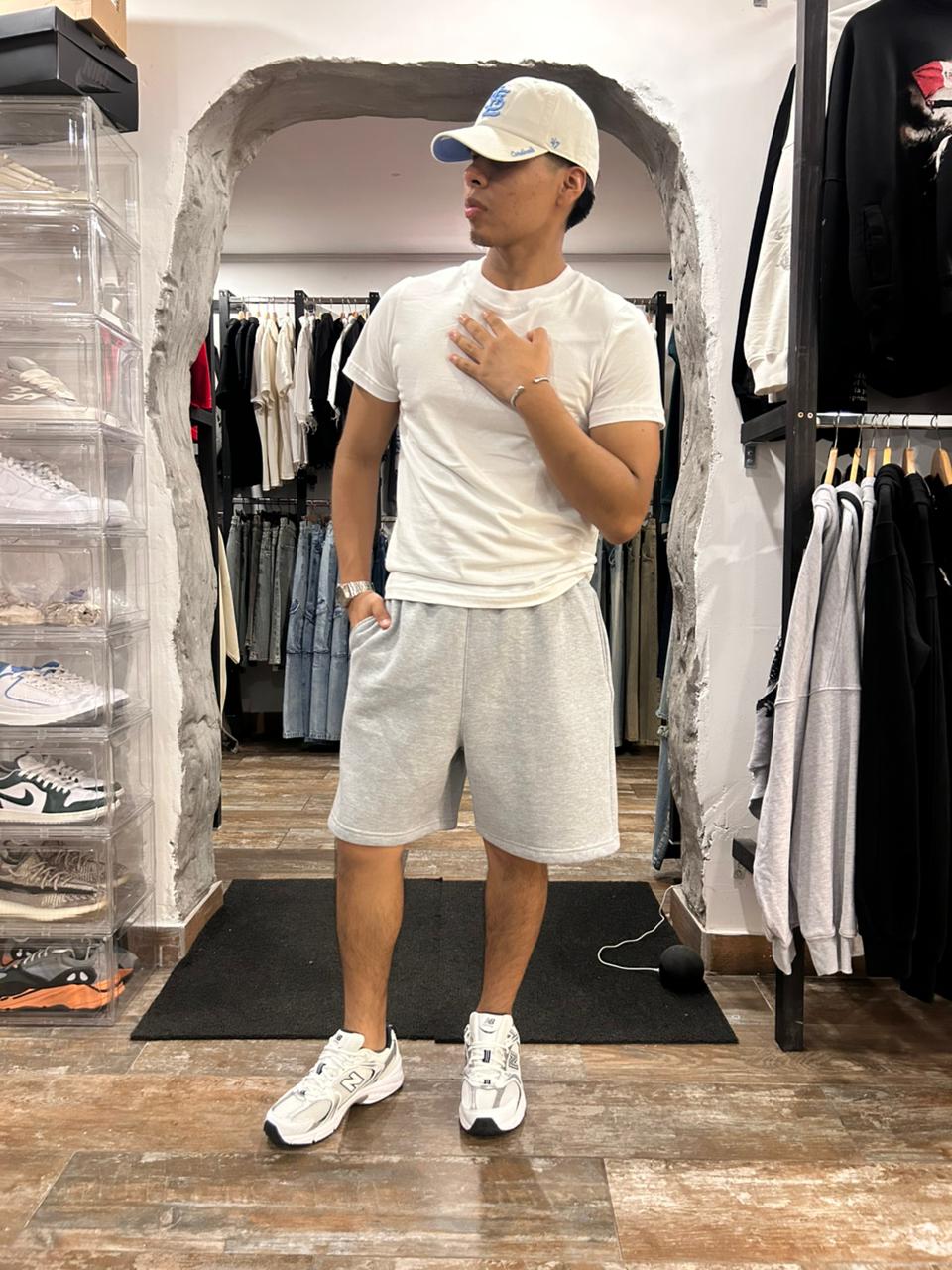 SHORT MELANGE - ANGELS