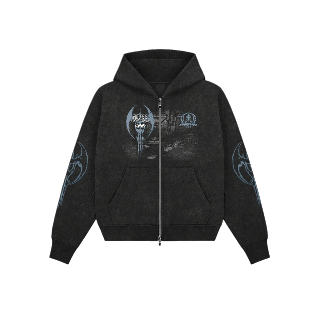 DOBLE ZIP HOODIE INDUSTRIES - HIITOP