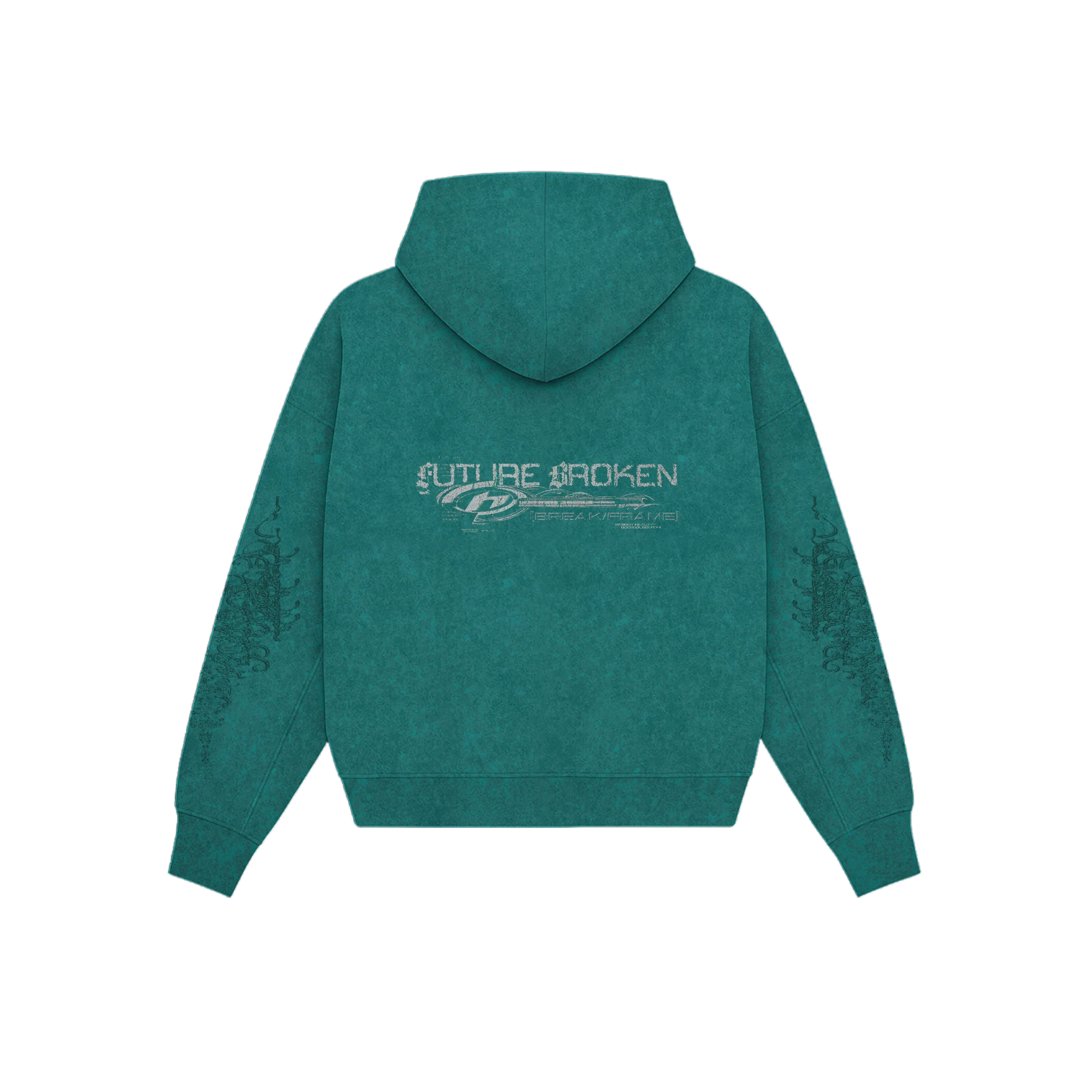 DOBLE ZIP HOODIE BROKEN - HIITOP