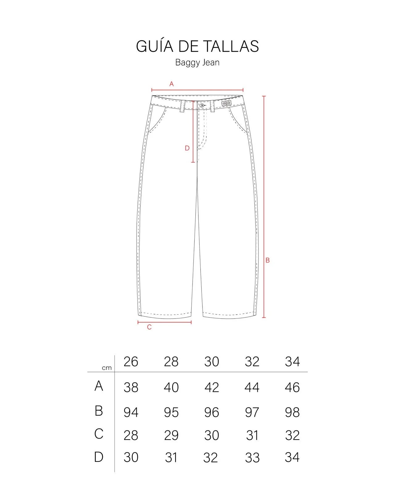 Negro Baggy Jean - DREAM