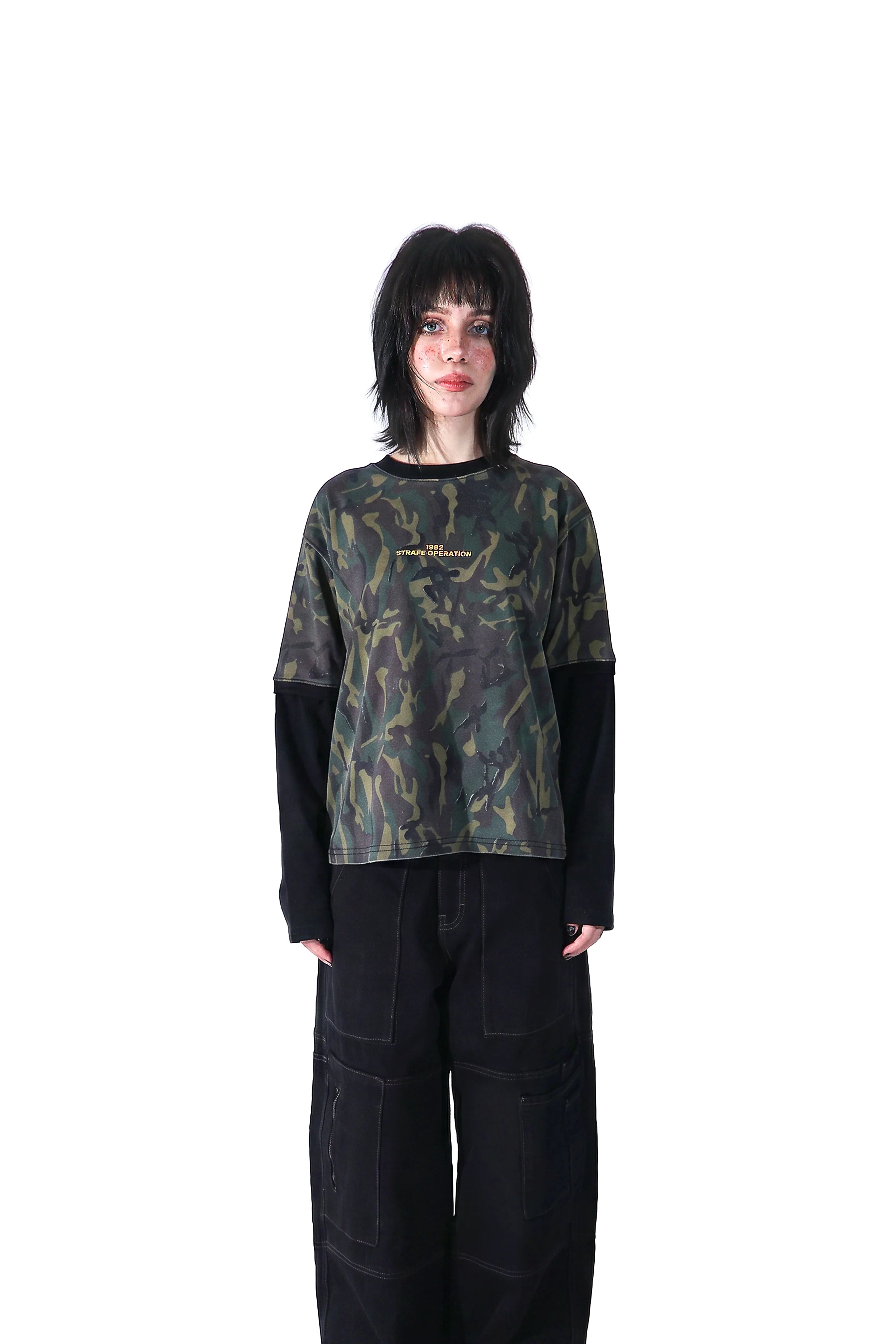 CAMO LONG SLEEVE - STRAFE