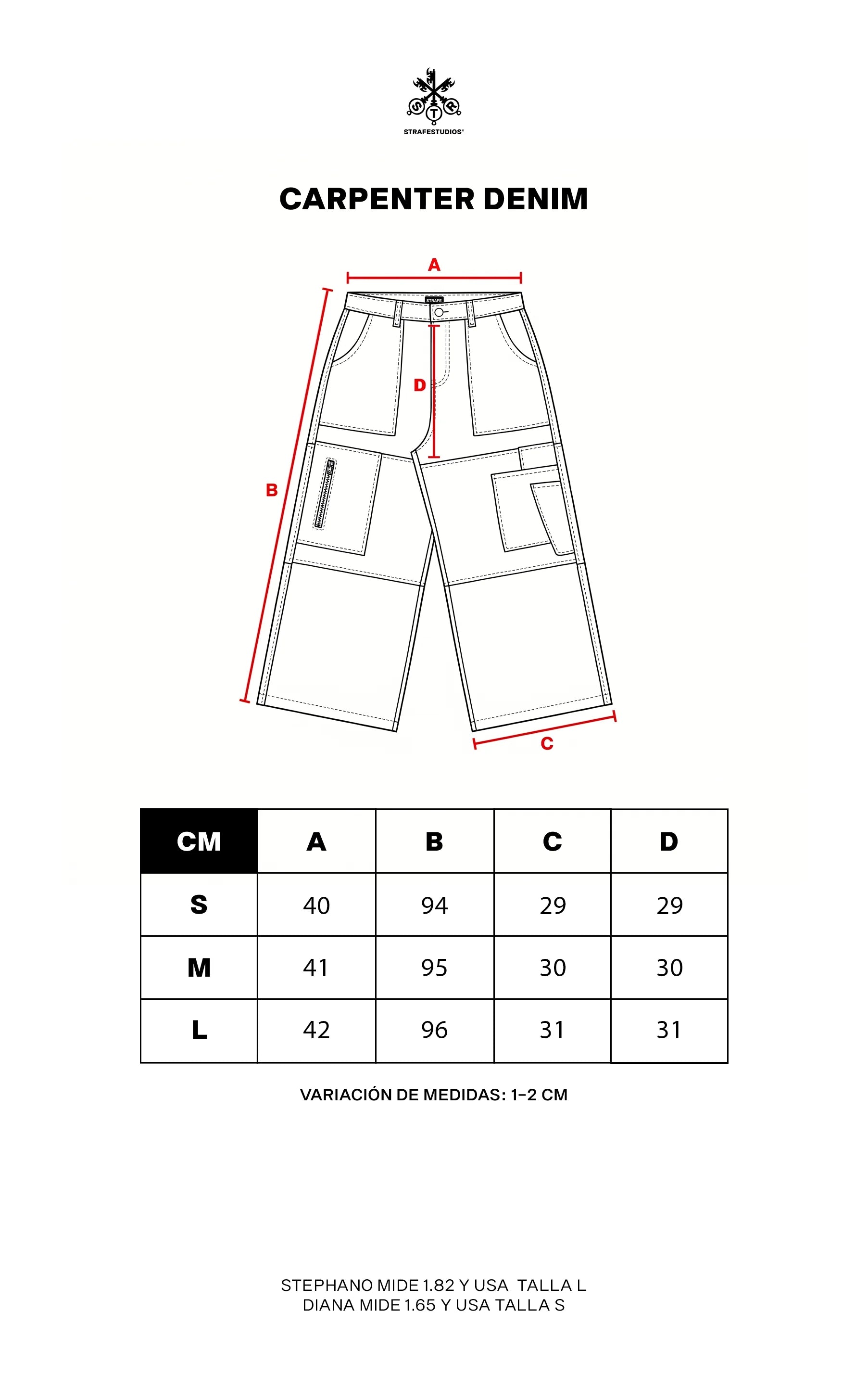 CARPENTER DENIM - STRAFE