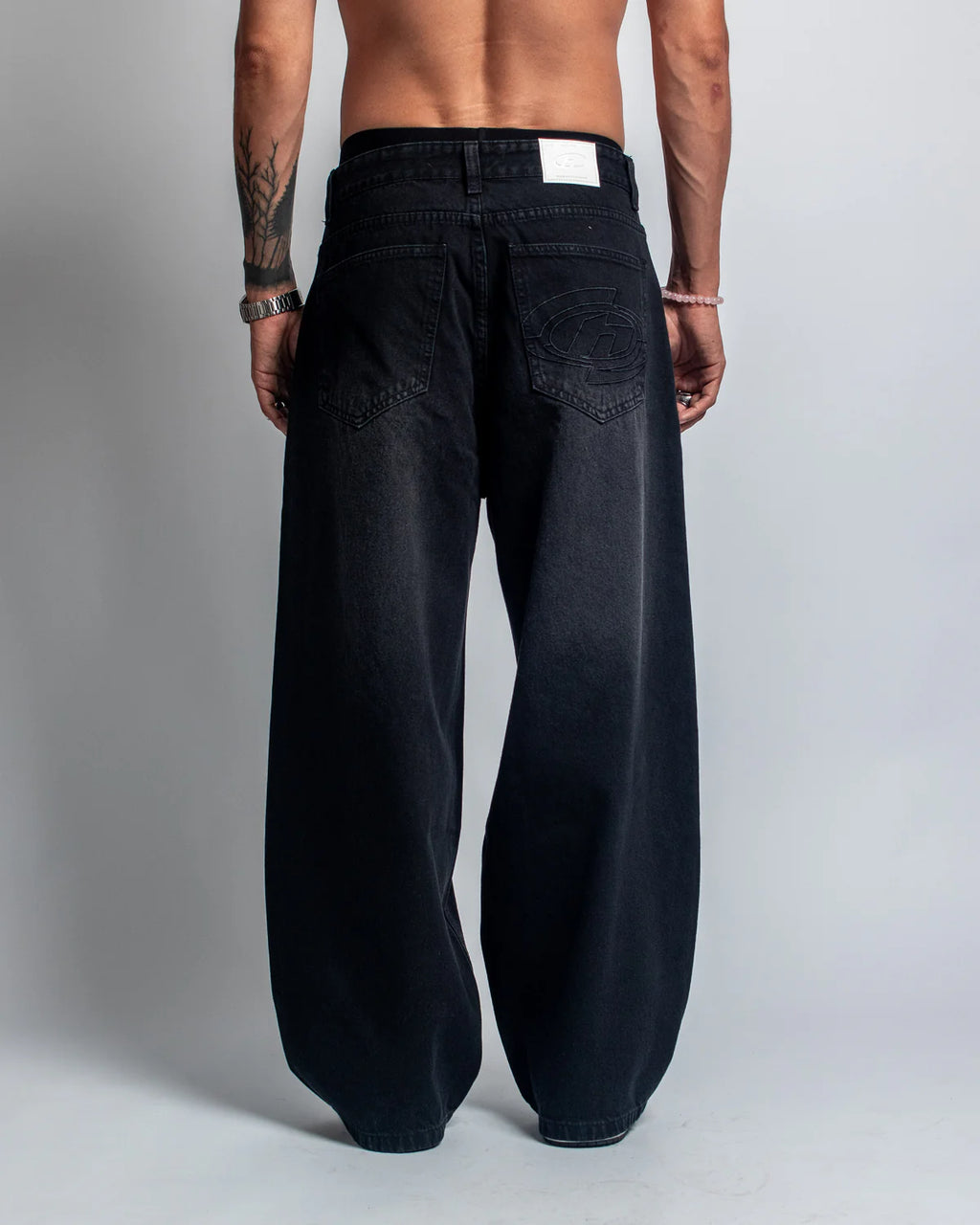 JEAN BLACK PARCHE - HIITOP