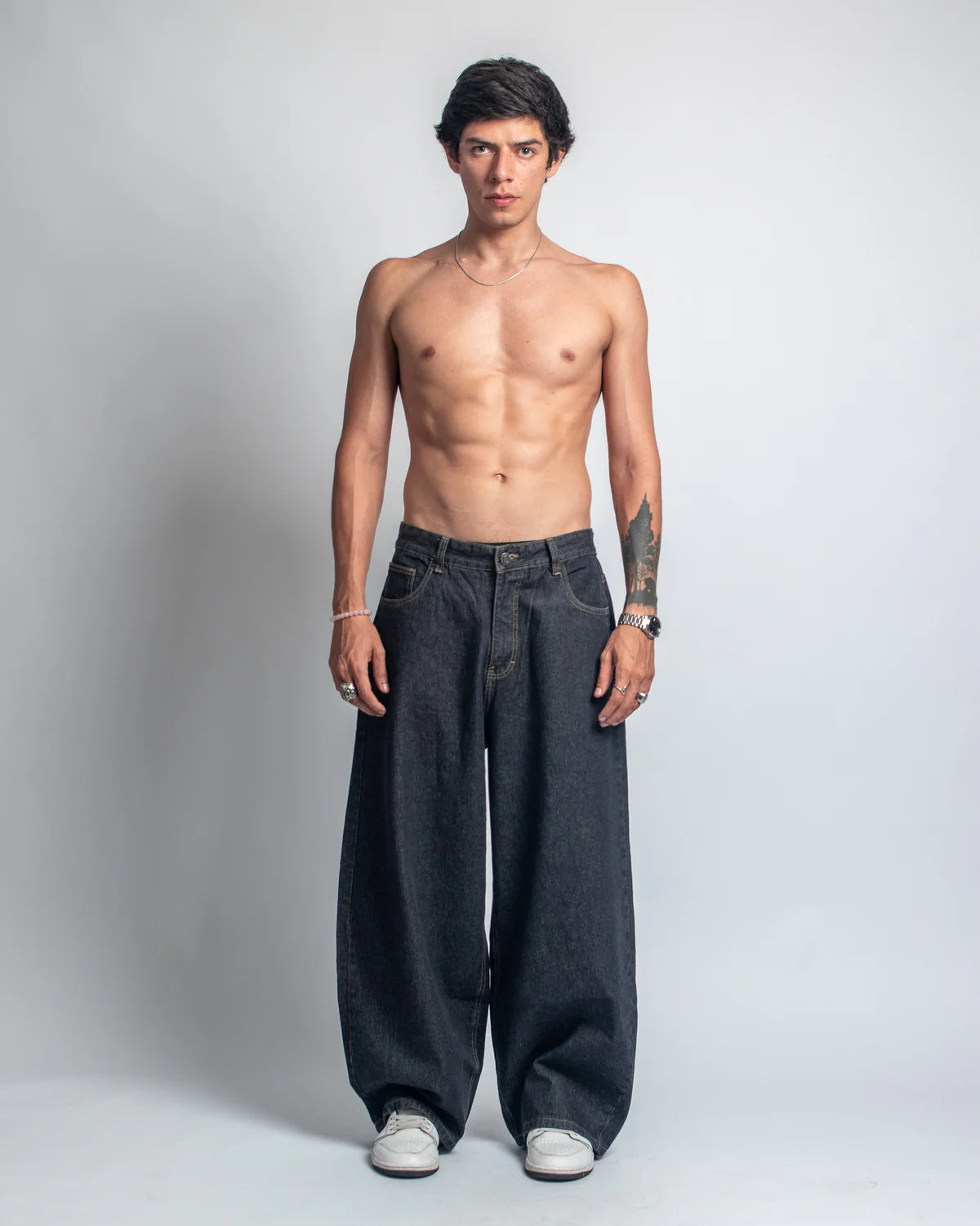 RAW DENIM BLACK H - HIITOP (Copia)