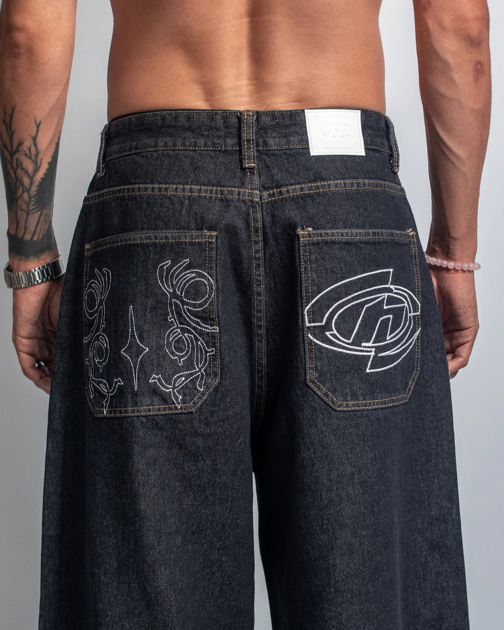 RAW DENIM BLACK H - HIITOP (Copia)