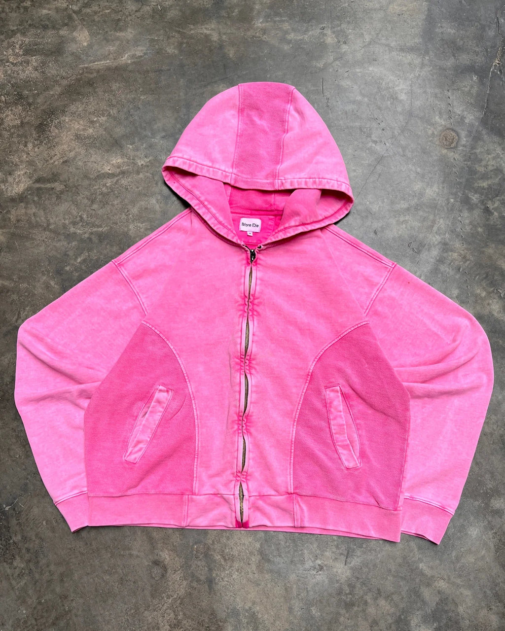 Zip Hoodie Rosa - BFORE IDIE