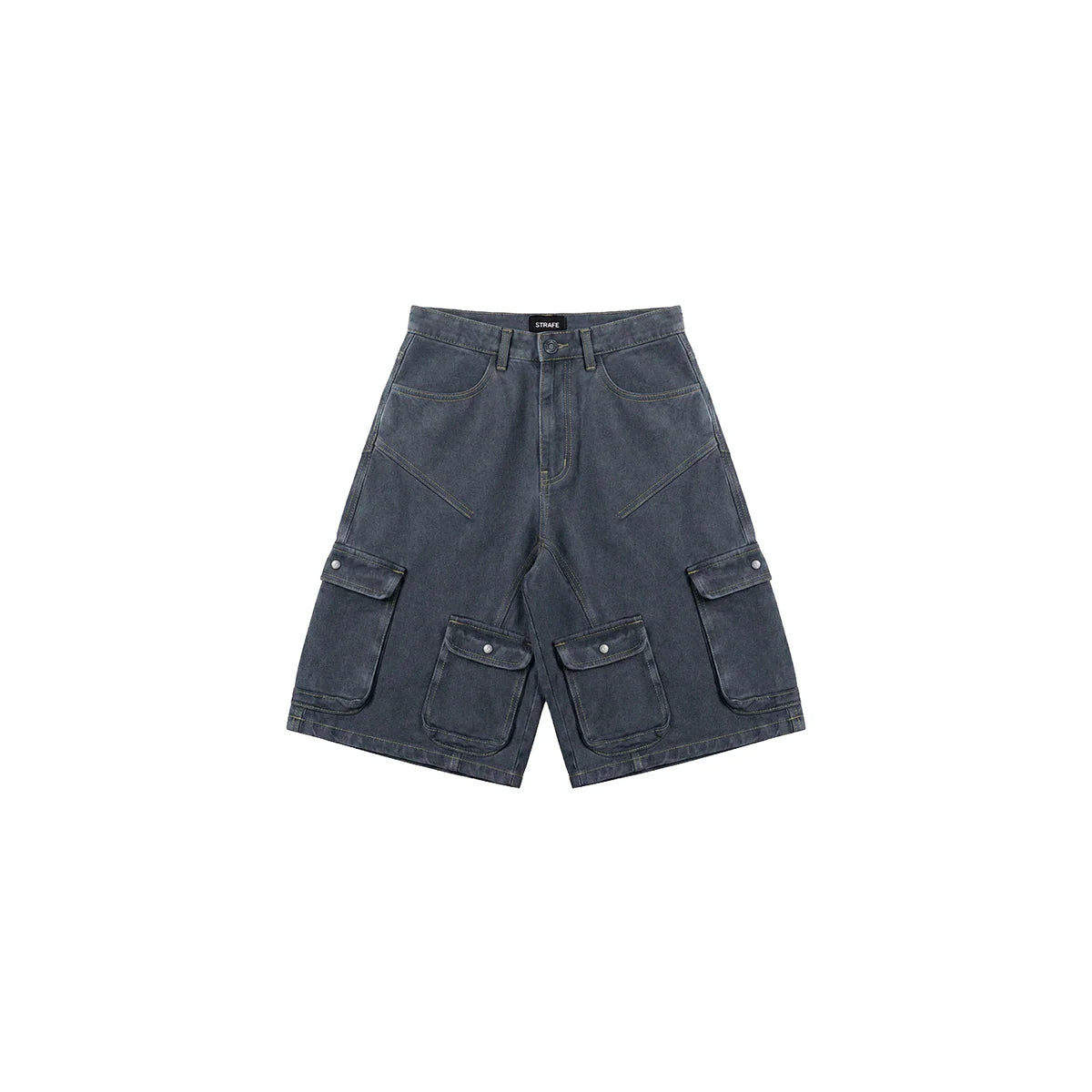 JORT RAW DENIM NOIR - STRAFE
