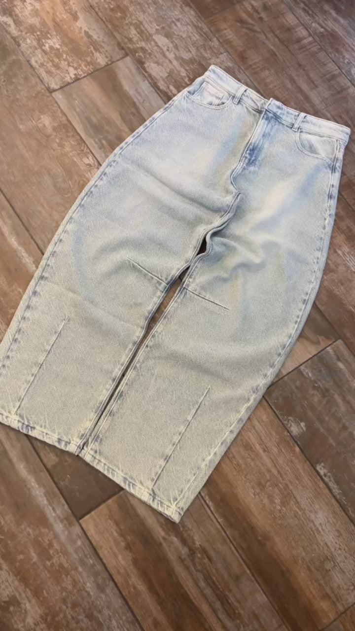 BAGGY TEXTURA CELESTE
